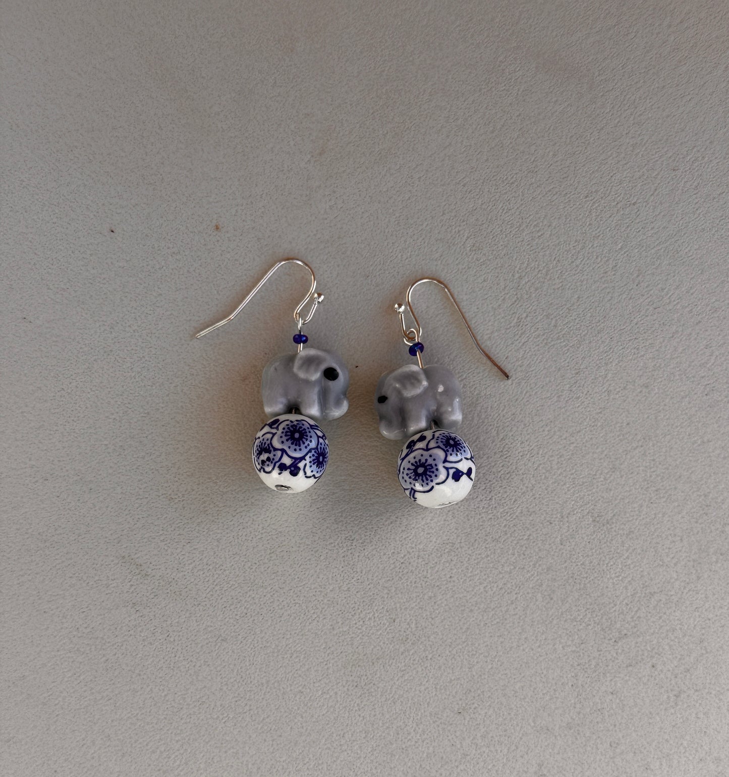 Earrings-elephants