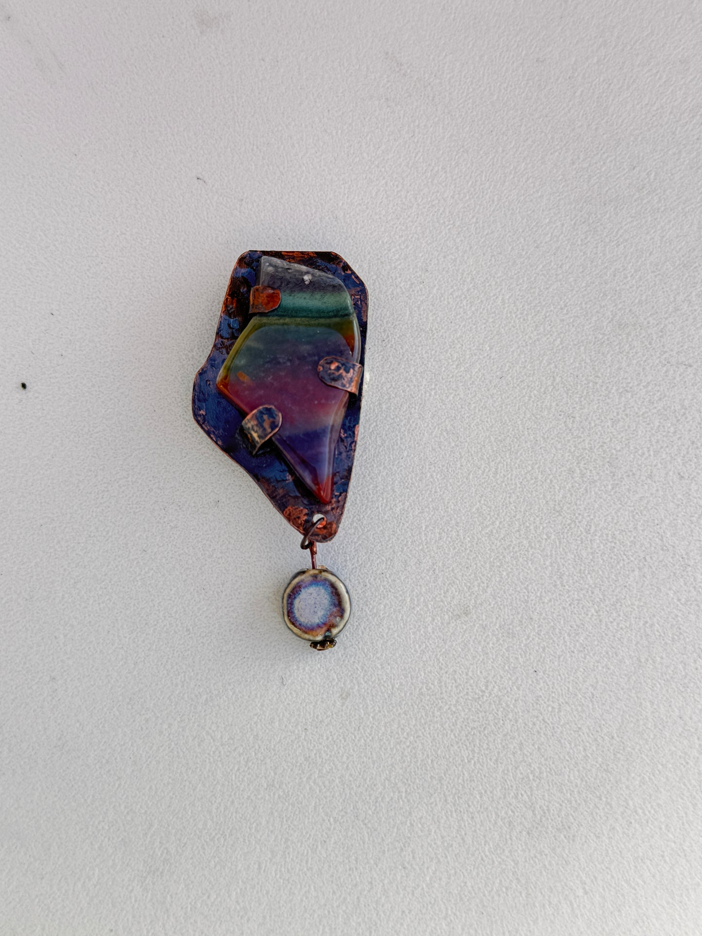 Pin -Copper and Jasper