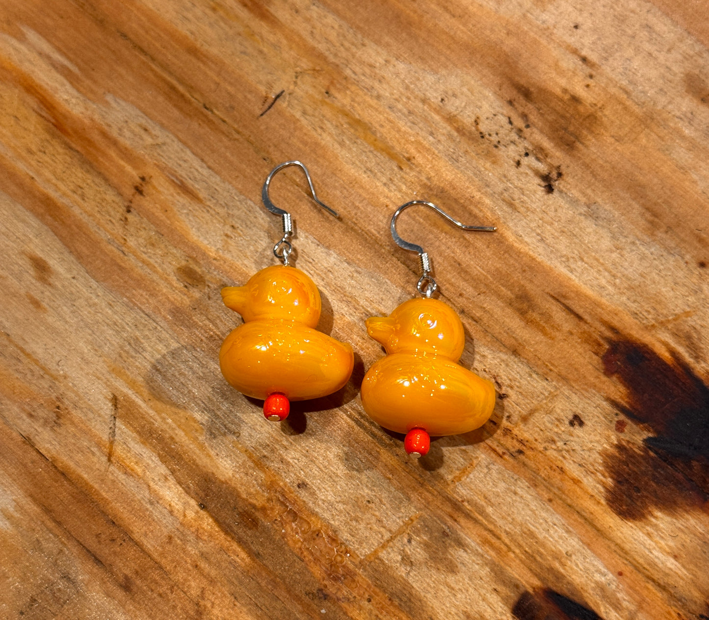 Earrings-rubber ducky