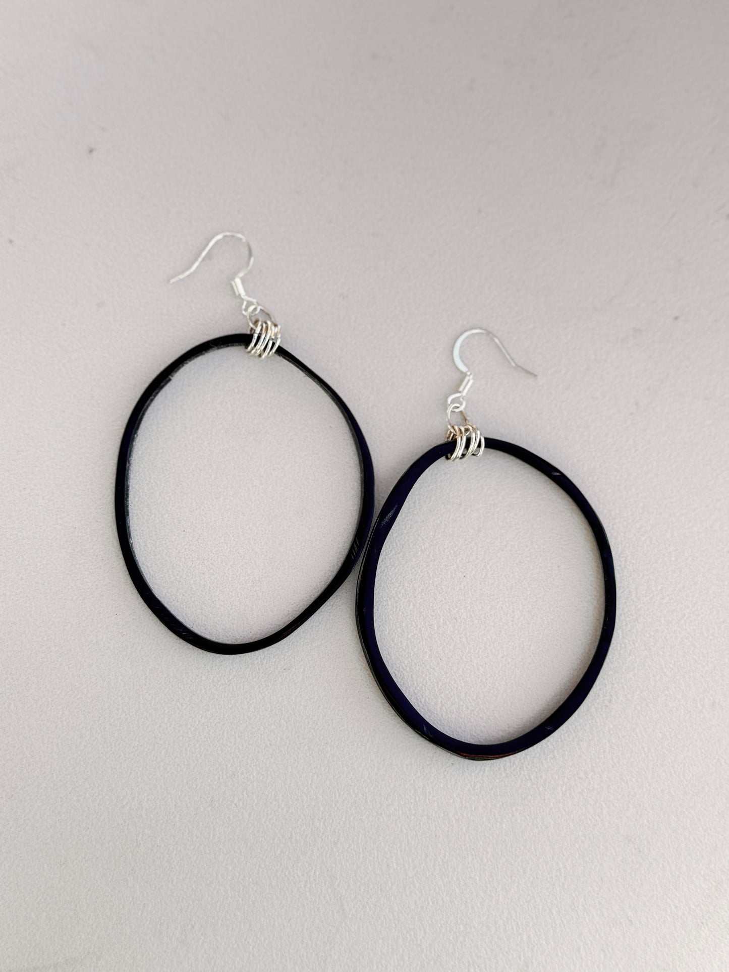 Earrings-Ankole Horn