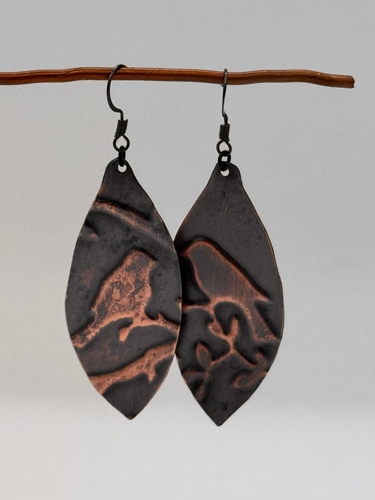 Earrings-copper