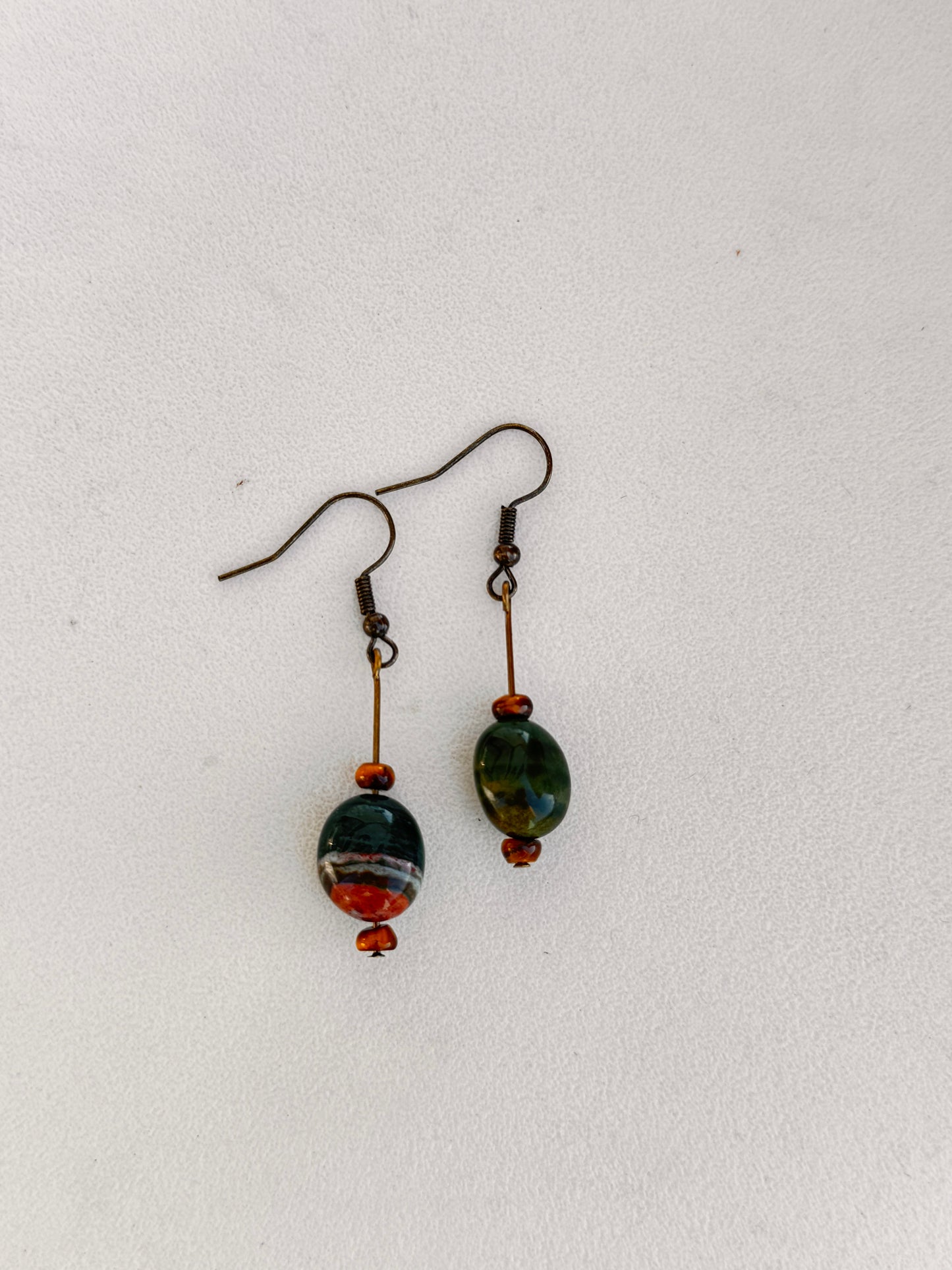 Earrings-Ocean Jasper
