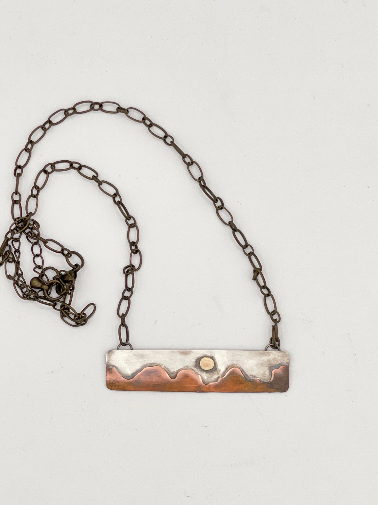 Necklace-Silver/copper