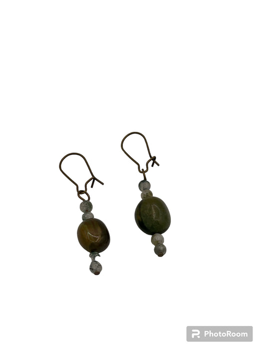 Earrings-Ocean Jasper