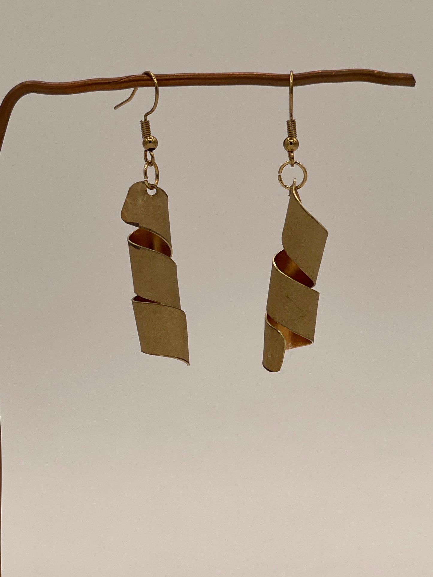 Earrings-brass