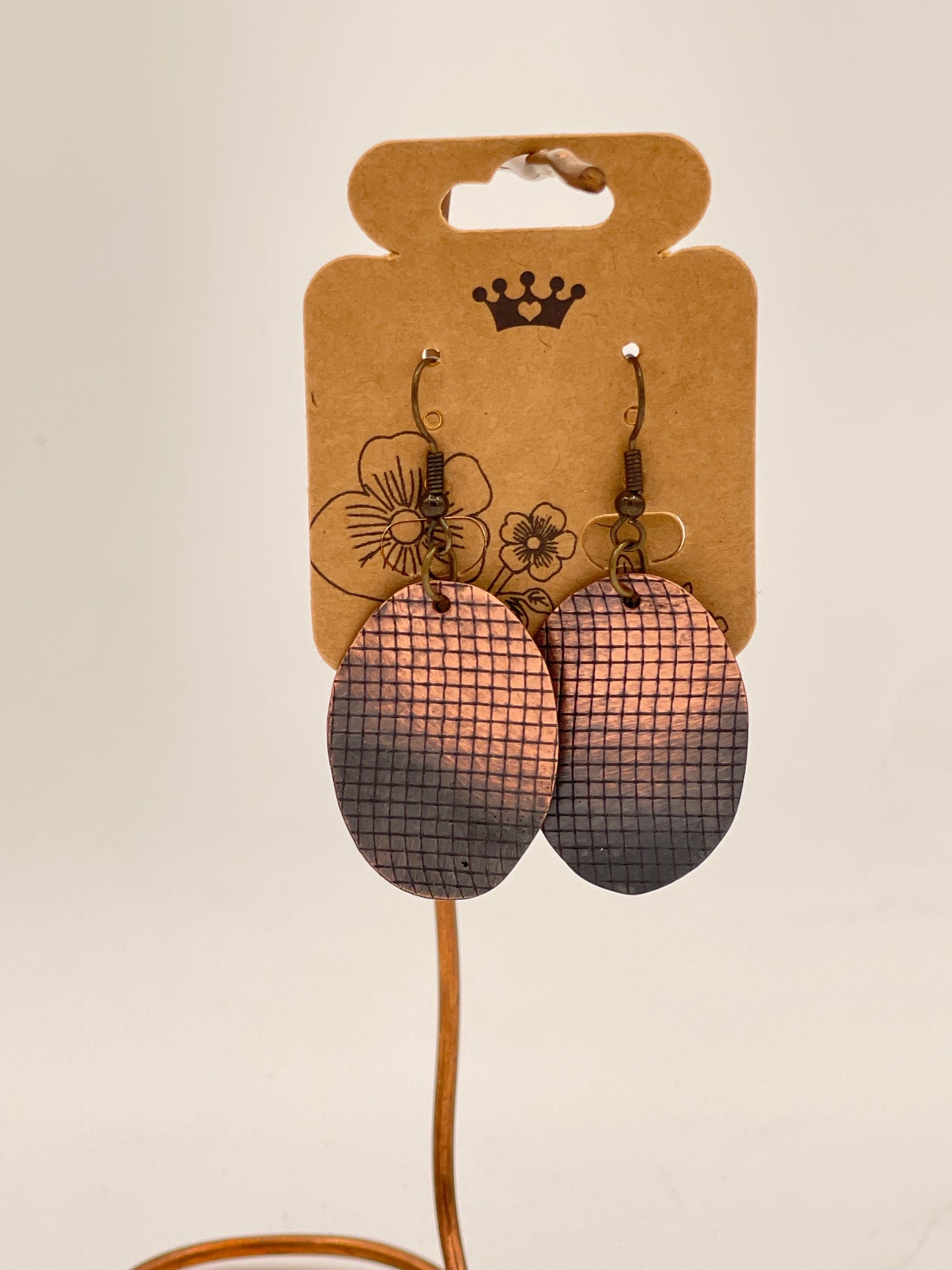 Earrings-copper