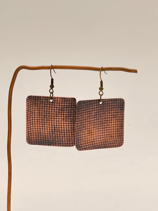 Earrings-copper