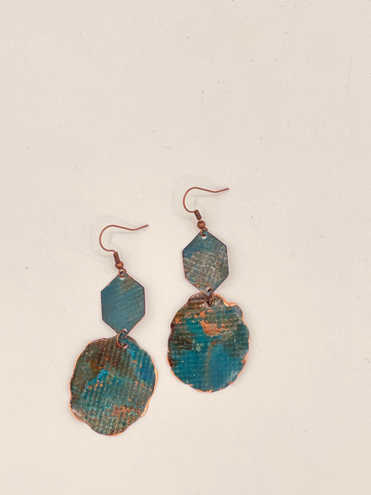 Earrings-copper