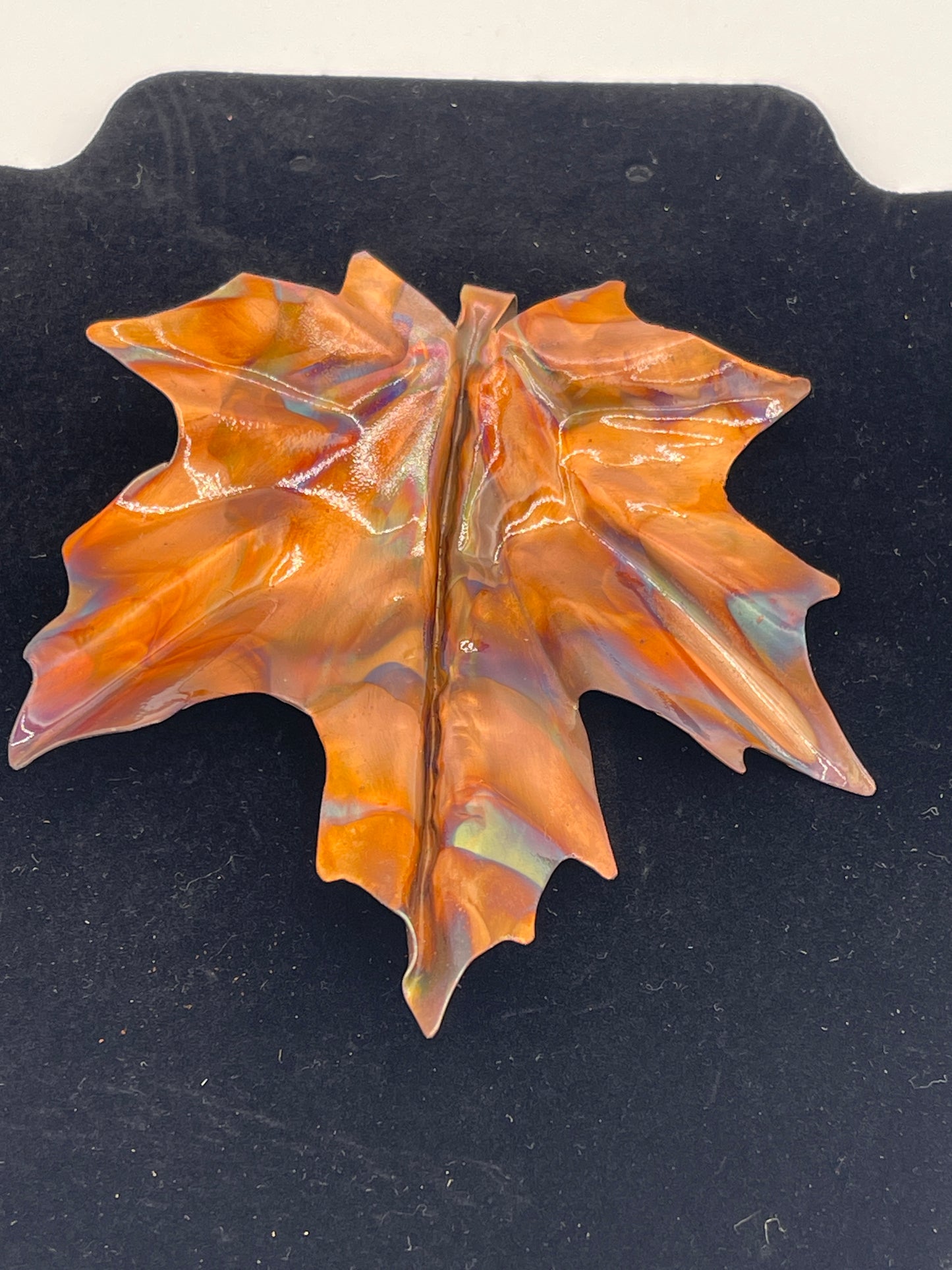 Pendant-painted copper