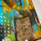 Art-wood panel collage