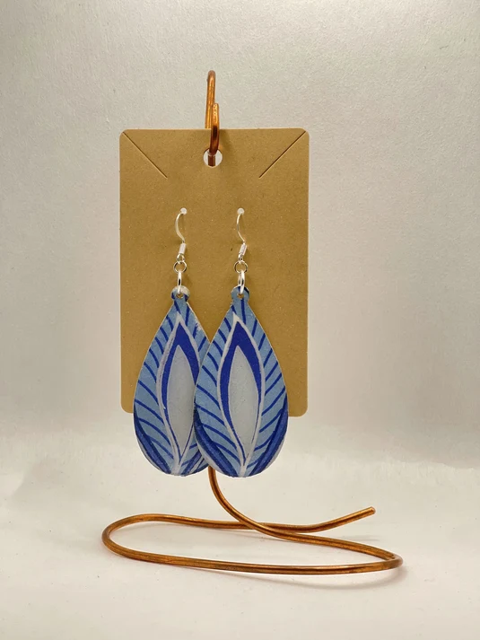 Earrings~Wood