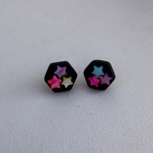 Earrings-Hexagonal stars