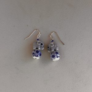 Earrings-elephants