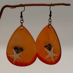 Earrings-wood