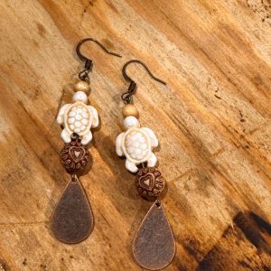 Earrings-turtle