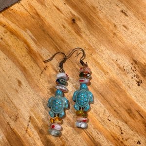 Earrings-turtle