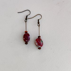 Earrings-Ocean Jasper