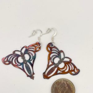 Earrings-Vintage Silver
