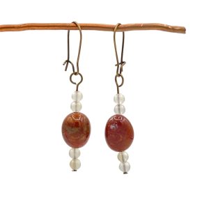 Earrings-Ocean Jasper