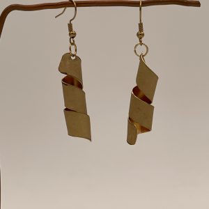 Earrings-brass