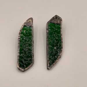 Earrings-stained glass