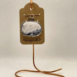 Pendant - Natural Stone Blue/White