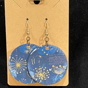Earring- mixed media