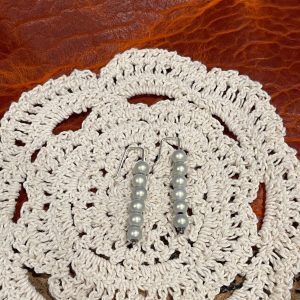 Earrings- resin beads